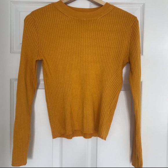 Beautiful Mustard Colour Long Sleeve Tee - Picture 1 of 3